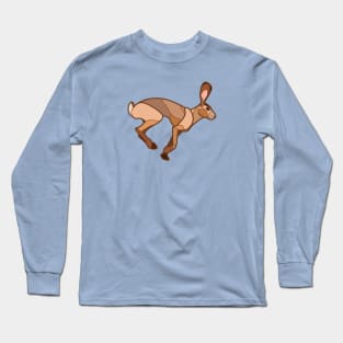 Geometric Jackrabbit / Bunny Long Sleeve T-Shirt